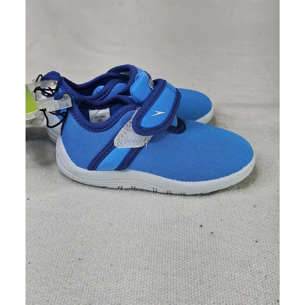 New Speedo Boy’s Shore Explorer Water Shoes Size S (5-6) Water Sandal Blue
